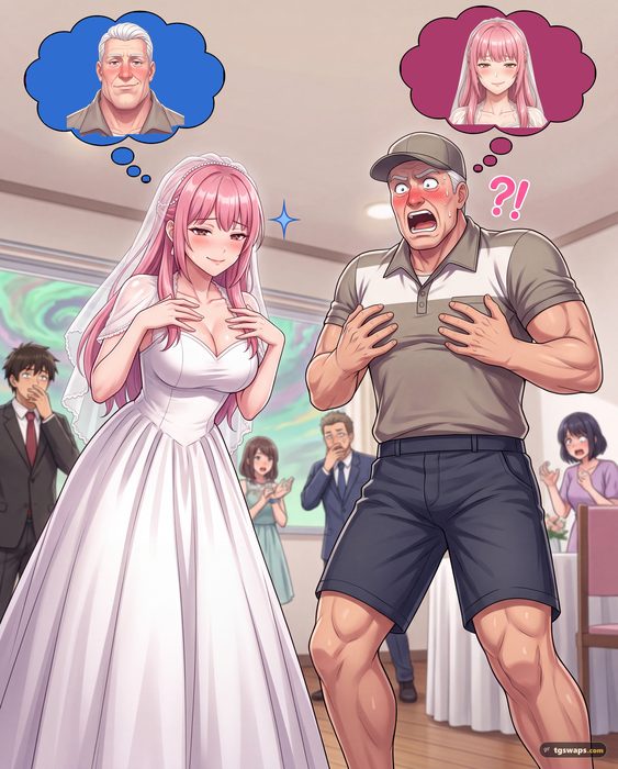 Everyone on Earth swapped at once. These two got each other.