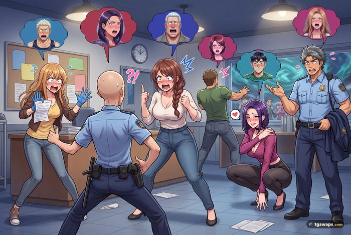 Everyone on Earth swapped at once. These two got each other.